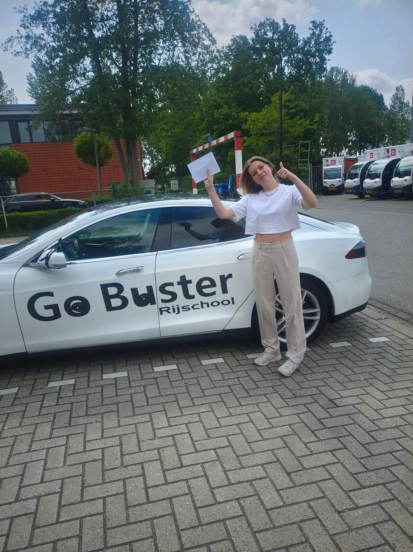 Geslaagd bij Go Buster